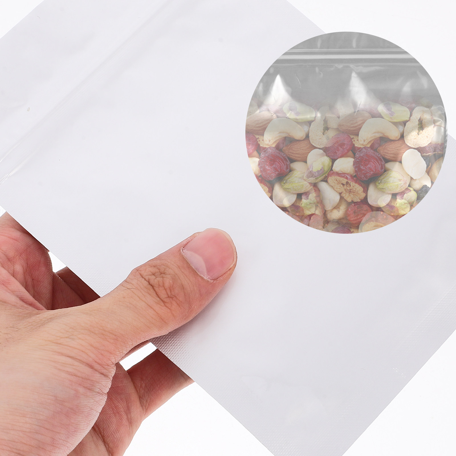 50Pcs Airtight Resealable Bags - огляд і ціна Food In Snacks