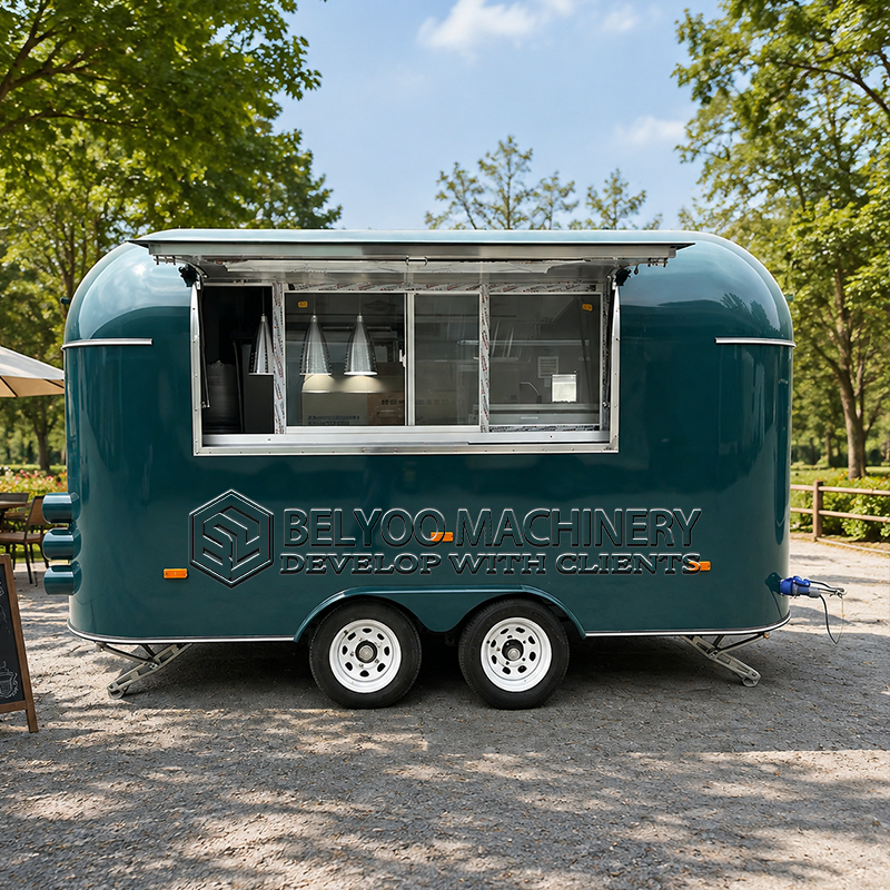 Belyoo Commercial Food Trailer - огляд і ціна Food In Snacks