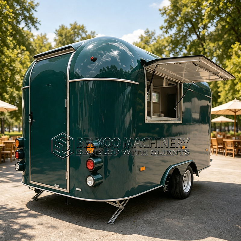Belyoo Commercial Food Trailer - огляд і ціна Food In Snacks