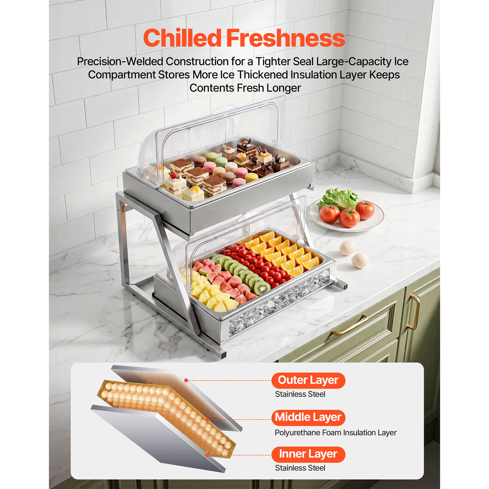 SucceBuy  2 Tier Countertop Fo - огляд і ціна Foods X