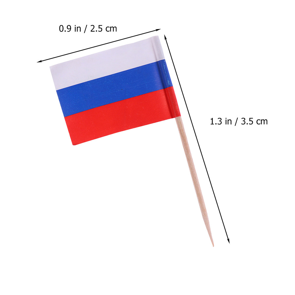 125Pcs Patriotic National Flag - огляд і ціна Food Nation Snacks