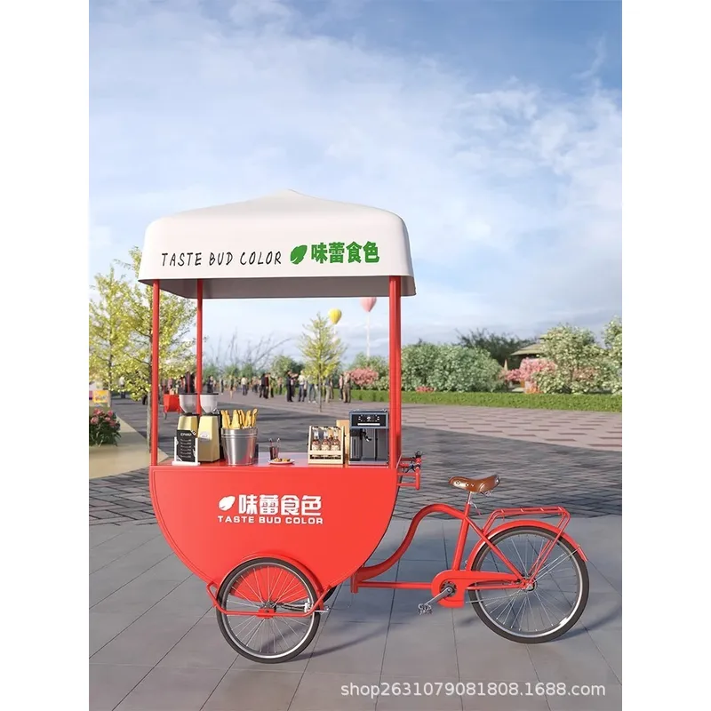 Outdoor Mobile Food Cart Snack - огляд і ціна Food In Snacks
