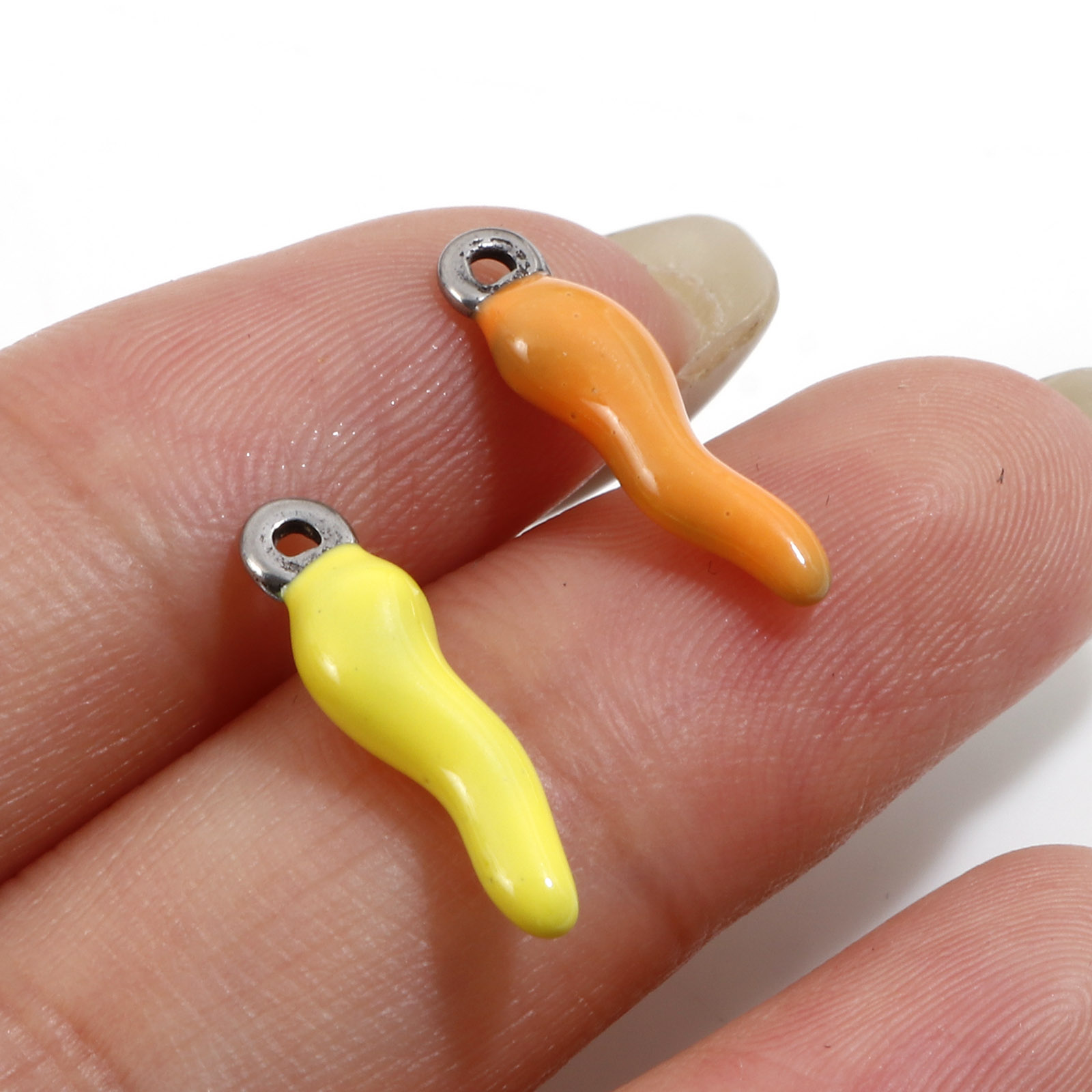 2PCs New Stainless Steel Charm - огляд і ціна Foods X