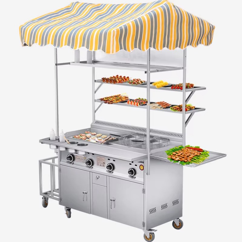 Gas-powered mobile snack cart  - огляд і ціна Food Snacks To Sell